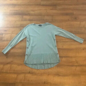 Grace The Perfect Fit Button Side Pullover Women's‎ Sweater Size Medium